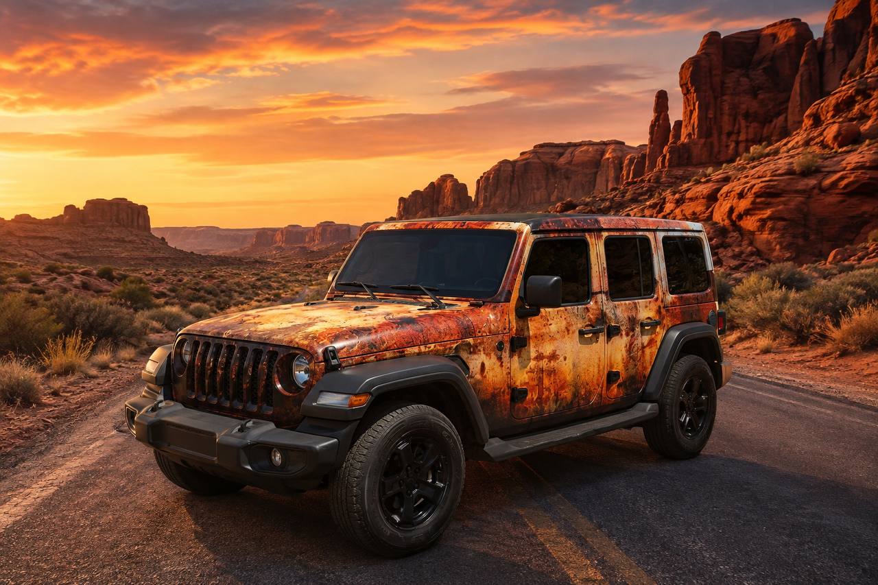 DUST DEVIL — JEEP WRANGLER UNLIMITED SPORT S